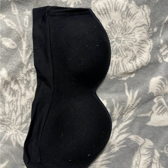 Black strapless bralette - Picture 1 of 2